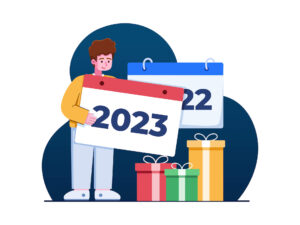 2022 to 2023 Change Infographic | Featured image for the Is SEO in 2023 still Fundamental? blog by Resurge Digital.